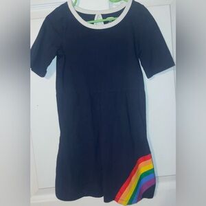 Girls dress size 5 - Navy dress with rainbow on it from Old Navy.
